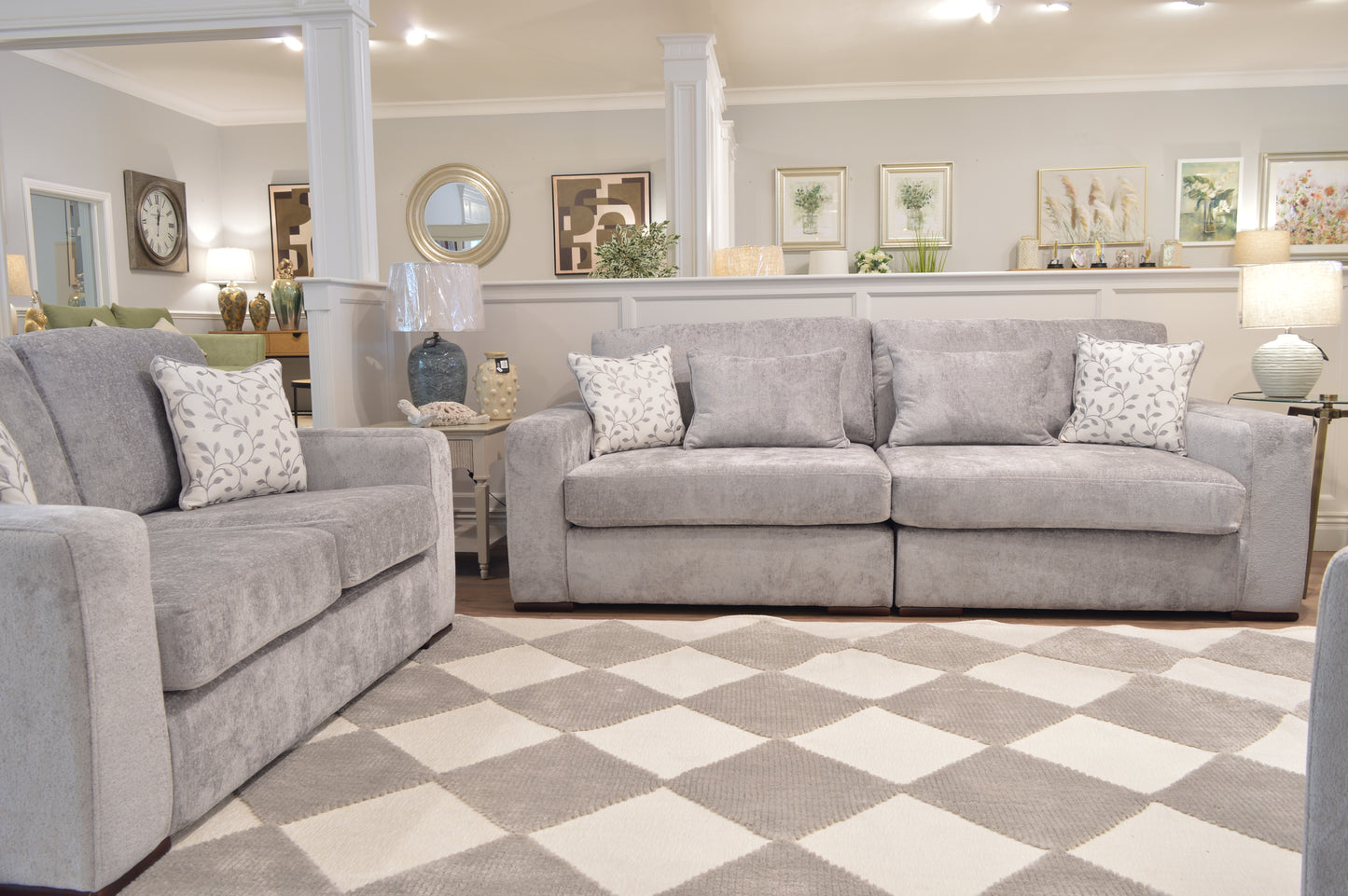 San Remo 8ft couch 2str & XL Chair