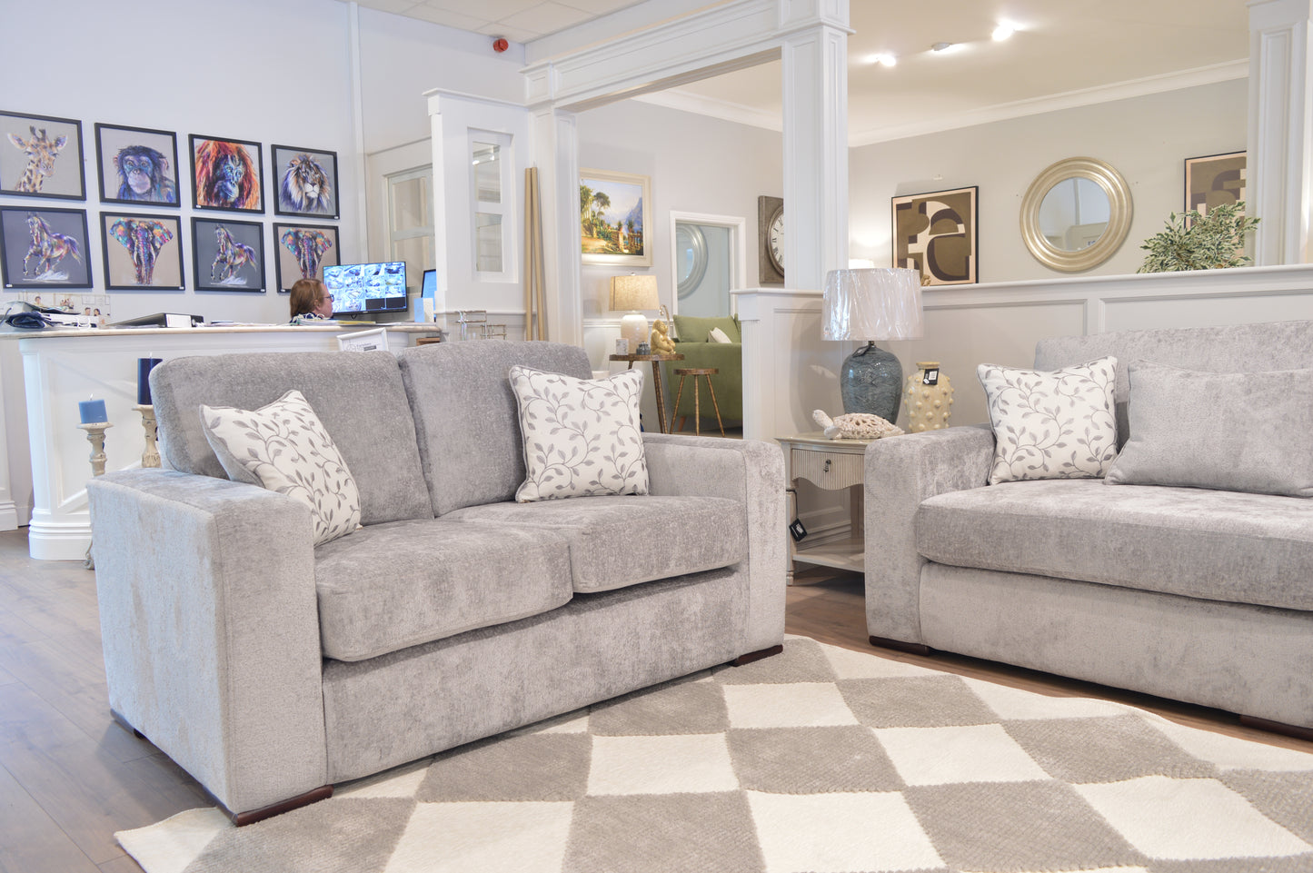 San Remo 8ft couch 2str & XL Chair