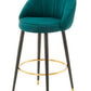 Ashley High Back Stool - Teal