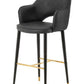 Hadley - High Back Stool - Black